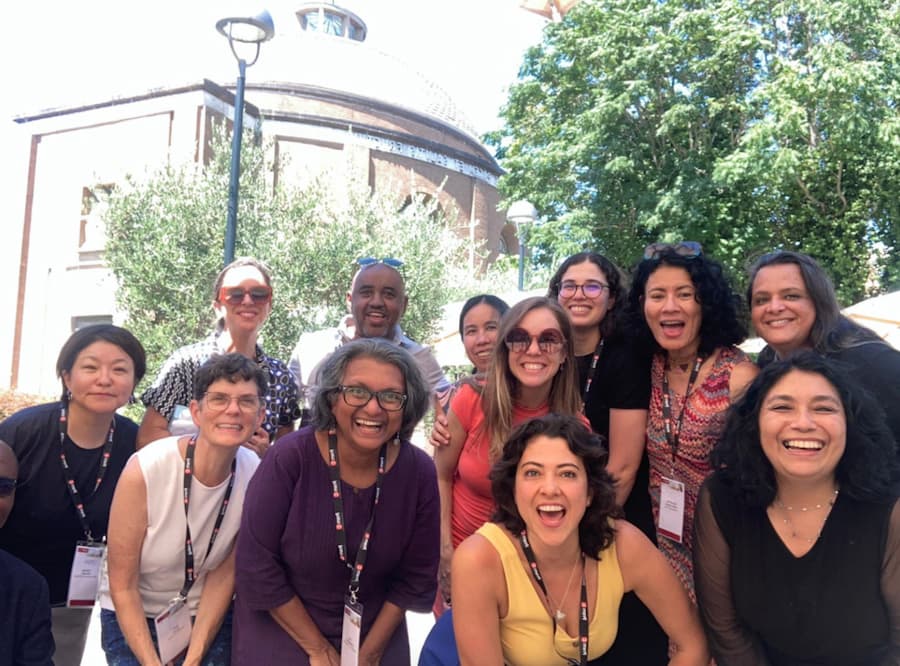 Global Scholars and AU faculty reunite at IAFFE 2024 in Rome, Italy.