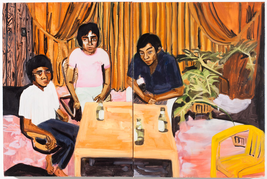 Maia Cruz Palileo, Uncles Drinking Beer II