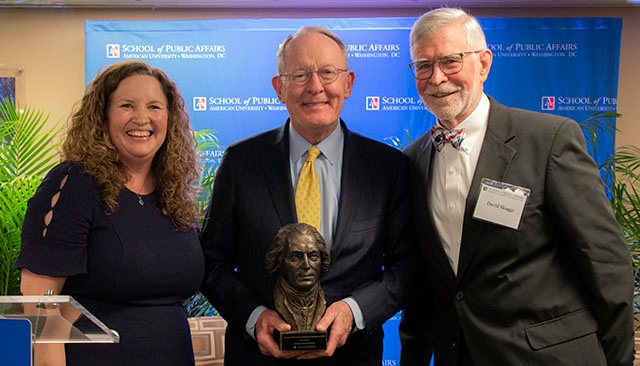 Senators Patty Murray and Lamar Alexander with Vicky Wilkins