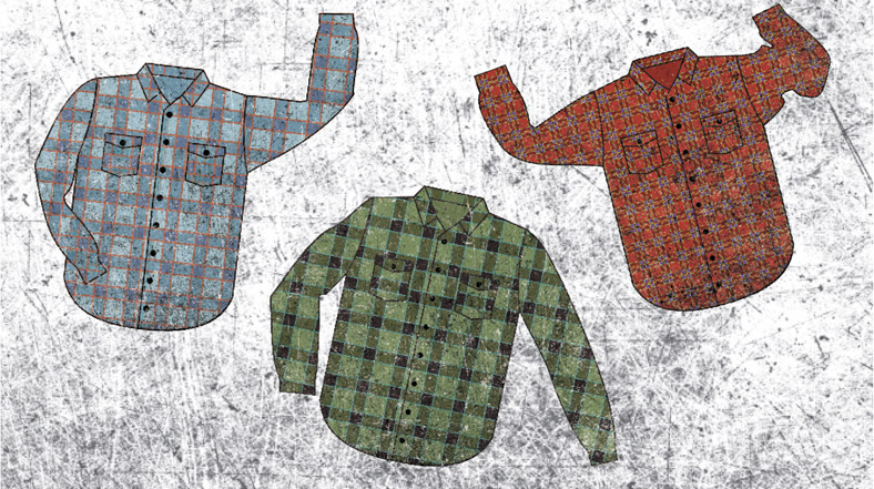 flannel shirts