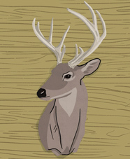 Deer mount