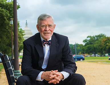 David Skaggs on the National Mall