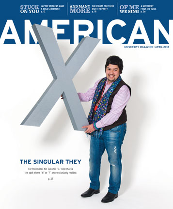 April 2018 American magazine cover featuring Nic Sakurai