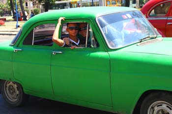 An old car in Cuba