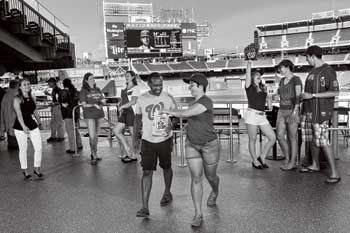 alumni at Nationals Park