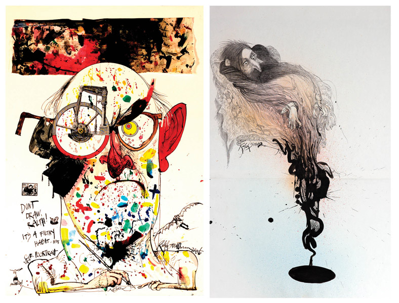 paintings by Ralph Steadman