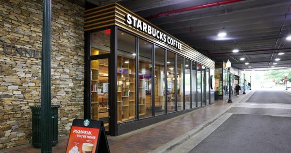 The entrance to the Starbucks in Lydecker Tunnel. Photo Ethan Kauffman, SOC/BA '26.