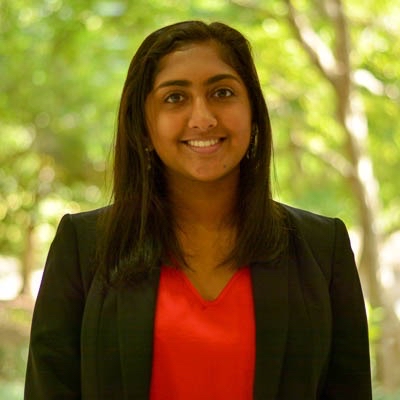 Thrisha Mohan, AU Summer Scholars