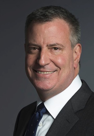 Bill de Blasio head shot