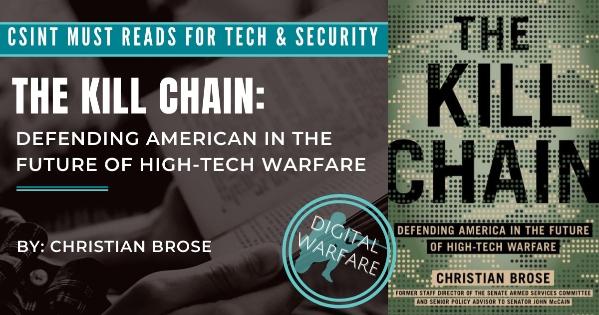 Title slide for The Kill Chain Book Review