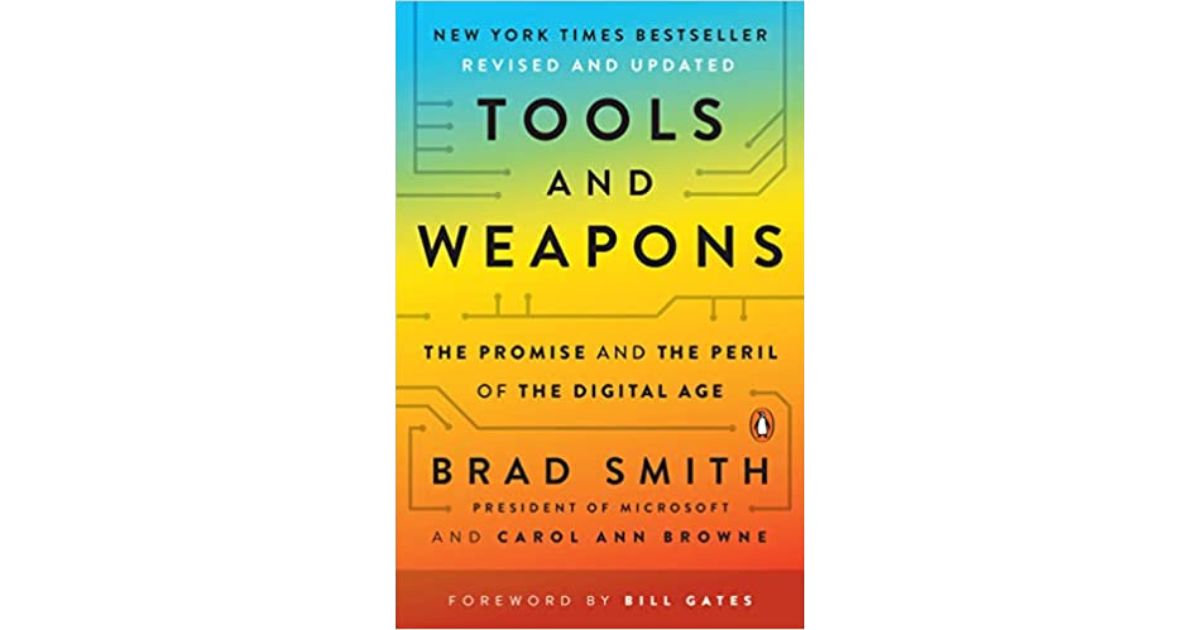 book cover of tools and weapons by Brad Smith