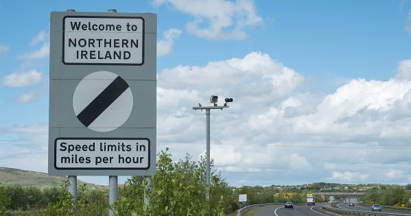 Now Entering Northern Ireland Sign