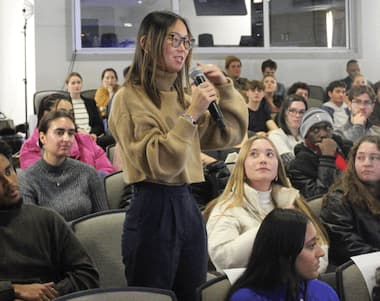 Students at the American Forum