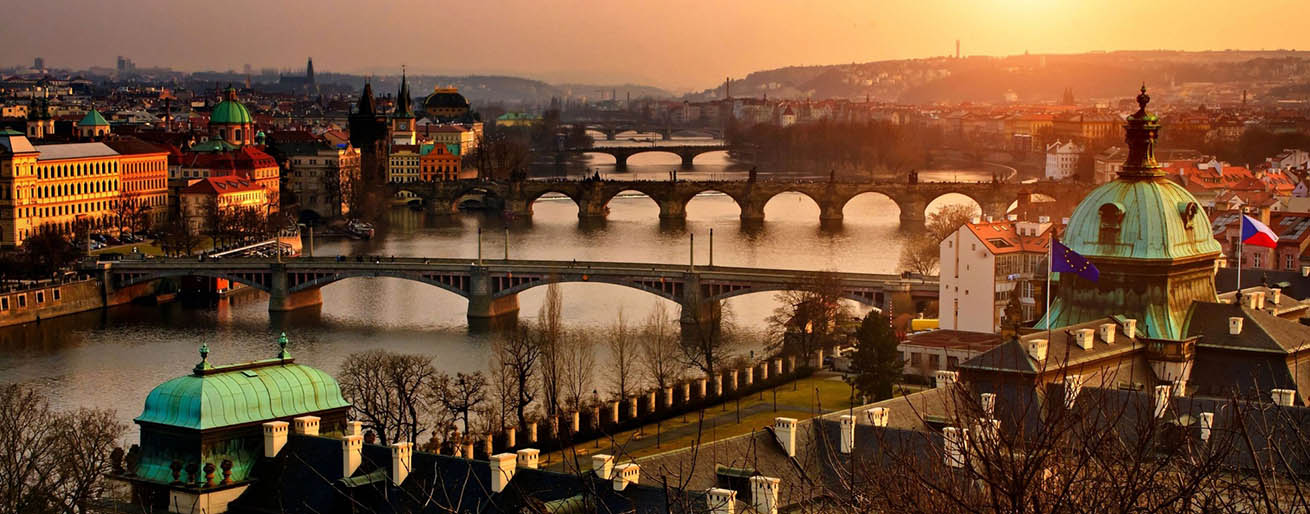 Prague, Czech Republic skyline