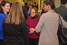 Prof. Binder with APSA Congressional Fellows