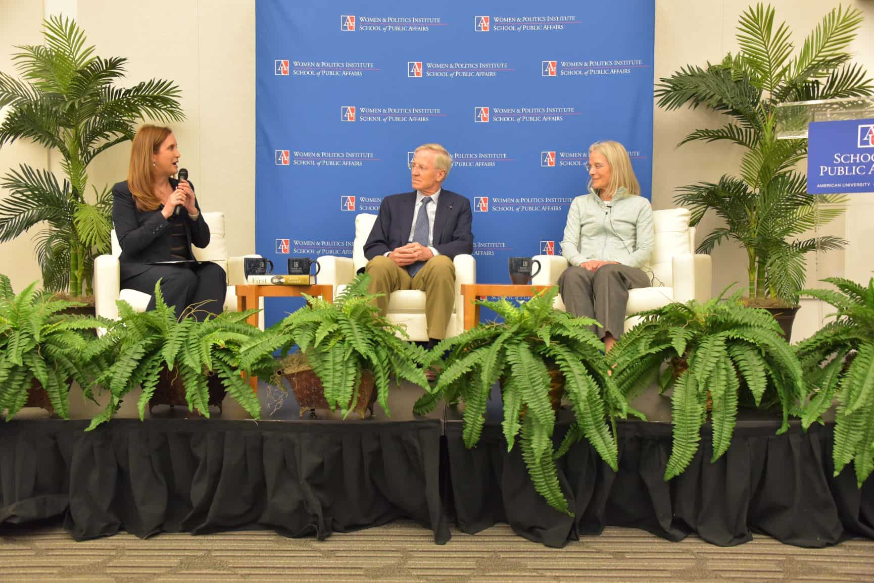 betsy fisher martin, evan thomas and oscie talk on panel