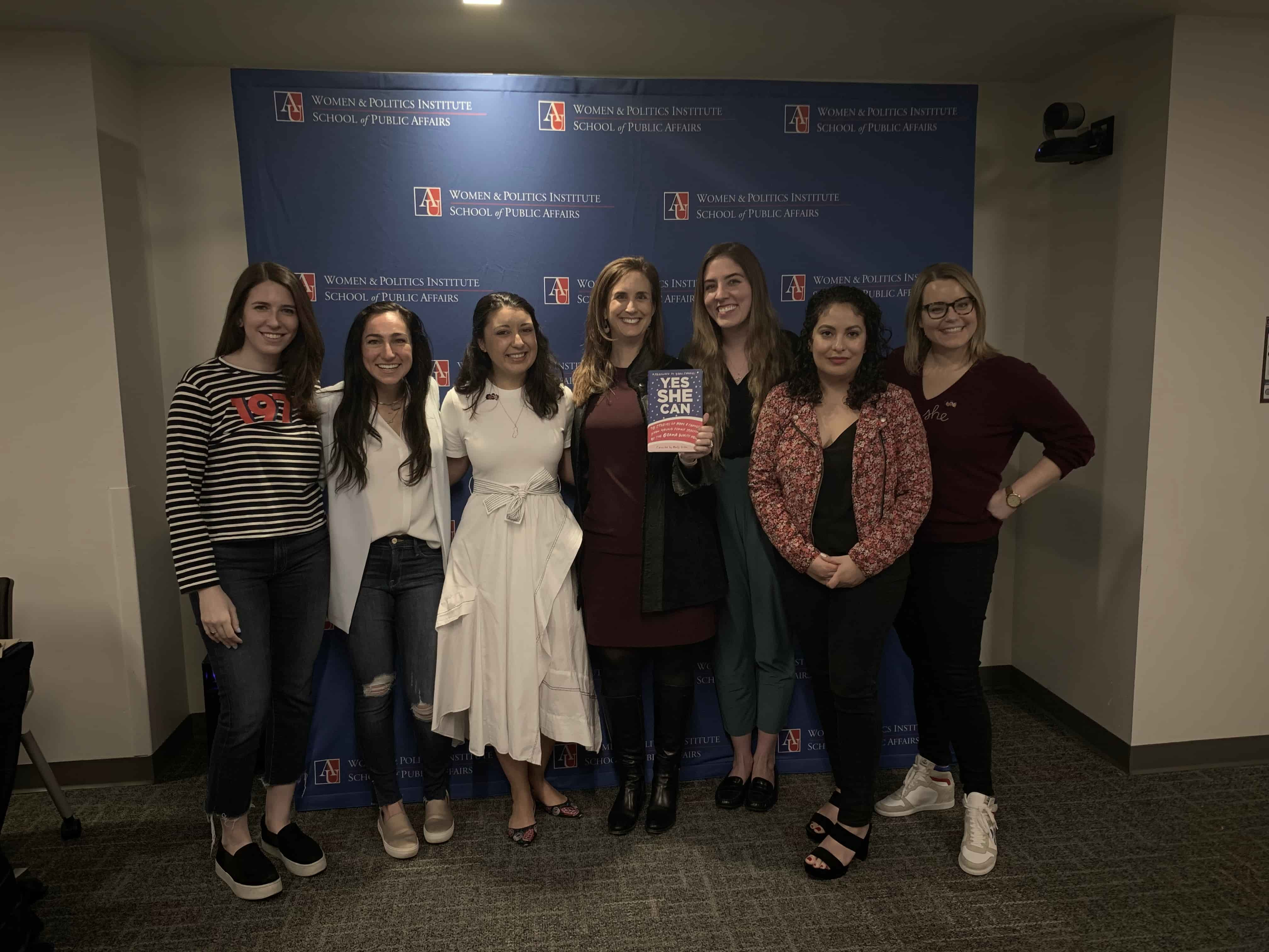 co-authors and betsey fischer martin pose with their book yes she can