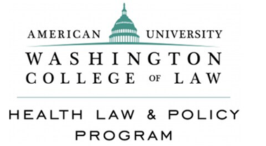 Logo of health law progam at WCL