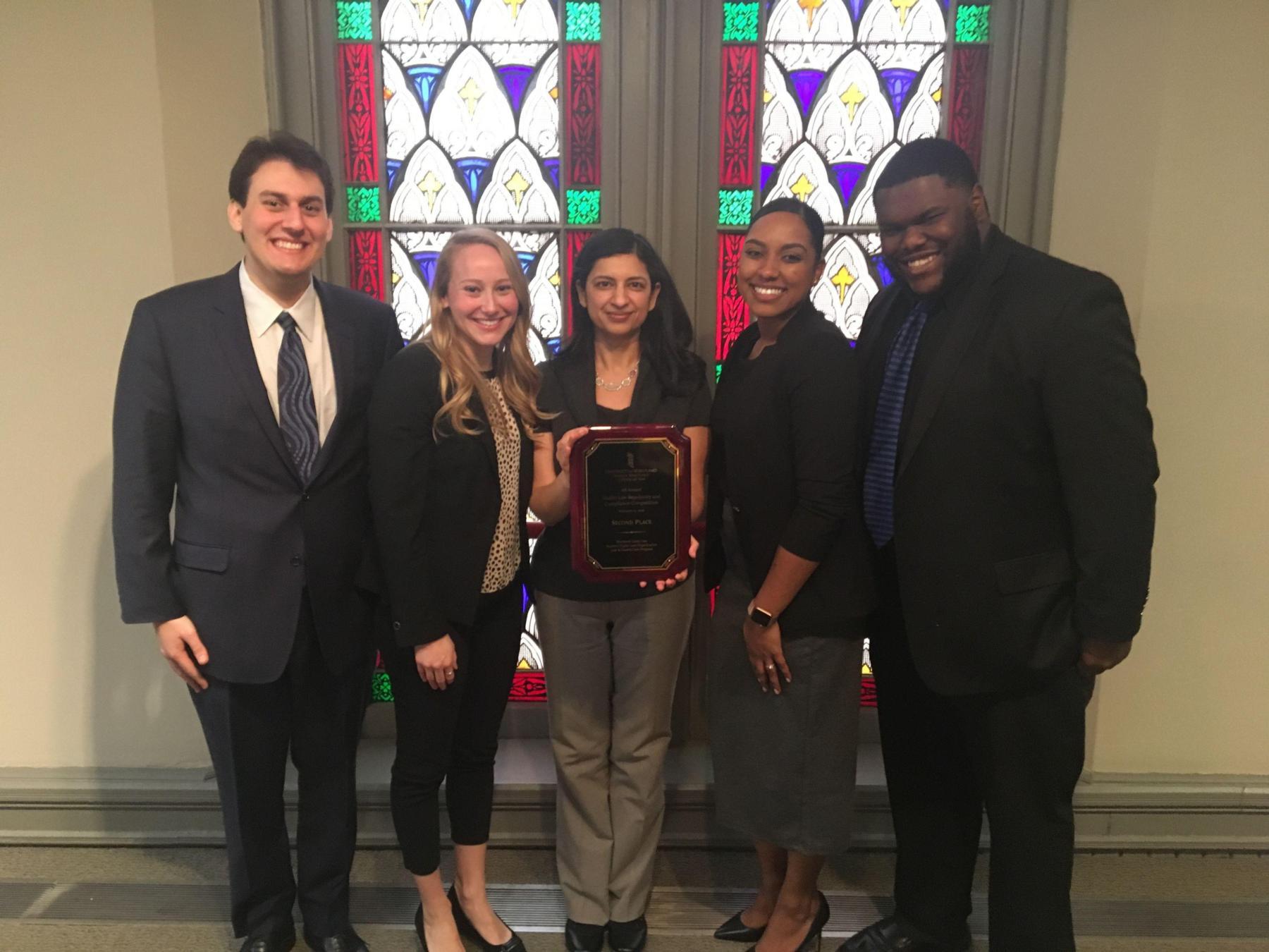  Competition Team celebrating their first place finish in 2018