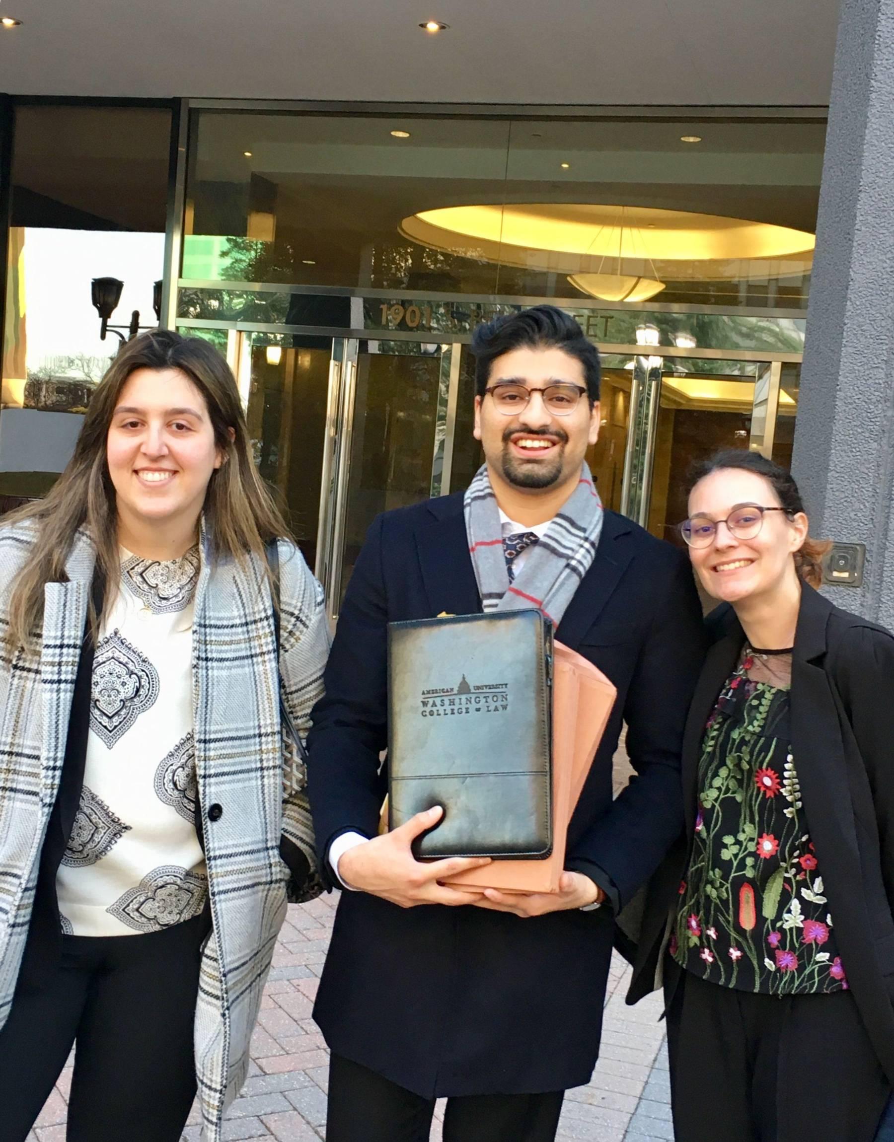 Zoe Stamatelos, Mohammed Rathur, and Raphaelle Maillet