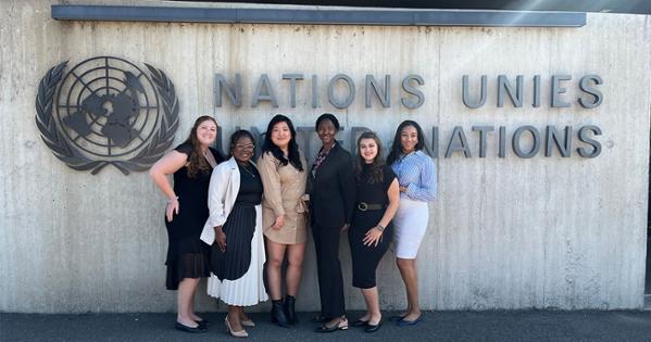 Emily Moran, Victoria Paul, April Song, Aissatou Toure, Natalie Rodriguez, and Miriam Sopin-Vilme